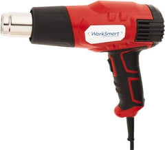 Value Collection - 572 to 932°F Heat Setting, Heat Gun - 120 Volts, 12.5 Amps, 1,500 Watts, 6' Cord Length - USA Tool & Supply