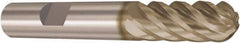 Seco - 12mm Diam, 30mm LOC, 6 Flute Solid Carbide Ball End Mill - HXT Finish, Single End, 83mm OAL, 4.5mm Shank Diam, Spiral Flute - USA Tool & Supply