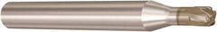 Seco - 2mm, 4 Flute, Single End, Solid Carbide, 1mm Corner Radius End Mill - 50mm OAL, 10° Helix, Right Hand Flute, 1mm LOC, Right Hand Cut, 16mm Extended Reach - USA Tool & Supply