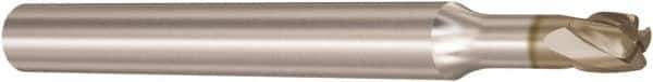 Seco - 2mm, 2 Flute, Single End, Solid Carbide, 0.5mm Corner Radius End Mill - 40mm OAL, 28° Helix, Right Hand Flute, 2mm LOC, Right Hand Cut, 6mm Extended Reach - USA Tool & Supply