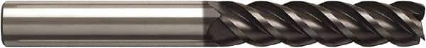 Seco - 25mm, 80mm LOC, 25mm Shank Diam, 150mm OAL, 4 Flute, Solid Carbide Square End Mill - Single End, NXT Finish, Helical Flute, Centercutting, Right Hand Cut, Right Hand Flute, Series JS514 - USA Tool & Supply