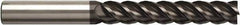 Seco - 20mm, 90mm LOC, 20mm Shank Diam, 150mm OAL, 4 Flute, Solid Carbide Square End Mill - Single End, NXT Finish, Helical Flute, Centercutting, Right Hand Cut, Right Hand Flute, Series JS514 - USA Tool & Supply