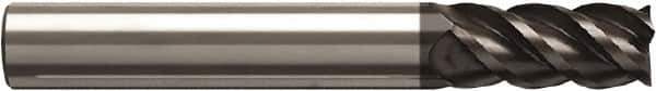 Seco - 25mm, 50mm LOC, 25mm Shank Diam, 125mm OAL, 4 Flute, Solid Carbide Square End Mill - Single End, NXT Finish, Helical Flute, Centercutting, Right Hand Cut, Right Hand Flute, Series JS514 - USA Tool & Supply