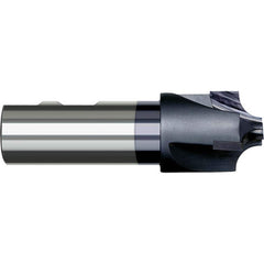 Harvey Tool - Corner Rounding End Mills; Material: Carbide Tipped ; Single or Double End: Single ; Radius (Inch): 5/8 ; Radius (Decimal Inch): 0.6250 ; Mill Diameter (Inch): 2 ; Mill Diameter (Decimal Inch): 2.0000 - Exact Industrial Supply