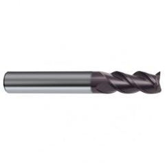 4mm Dia. - 50mm OAL - 45° Helix Firex Carbide End Mill - 3 FL - USA Tool & Supply