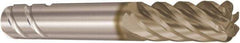 Seco - 12mm, 6 Flute, Single End, Solid Carbide, 0.5mm Corner Radius End Mill - 83mm OAL, 38° Helix, Right Hand Flute, 30mm LOC, Right Hand Cut - USA Tool & Supply