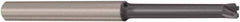 Seco - 2mm, 4 Flute, Single End, Solid Carbide, 0.3mm Corner Radius End Mill - 80mm OAL, 0° Helix, Right Hand Flute, 0.25mm LOC, Right Hand Cut, 28mm Extended Reach - USA Tool & Supply