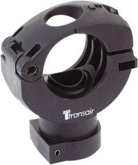 Transair - 1-1/2" ID, 40mm OD, Bracket - Plastic, 232 Max psi, 1/2 Female NPT, 3-15/16" Long - USA Tool & Supply