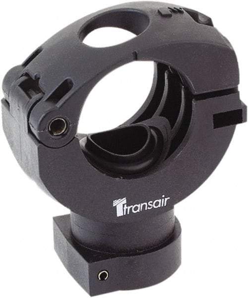 Transair - 7/8" ID, 25mm OD, Bracket - Plastic, 232 Max psi, 1/2 Female NPT, 3-3/8" Long - USA Tool & Supply