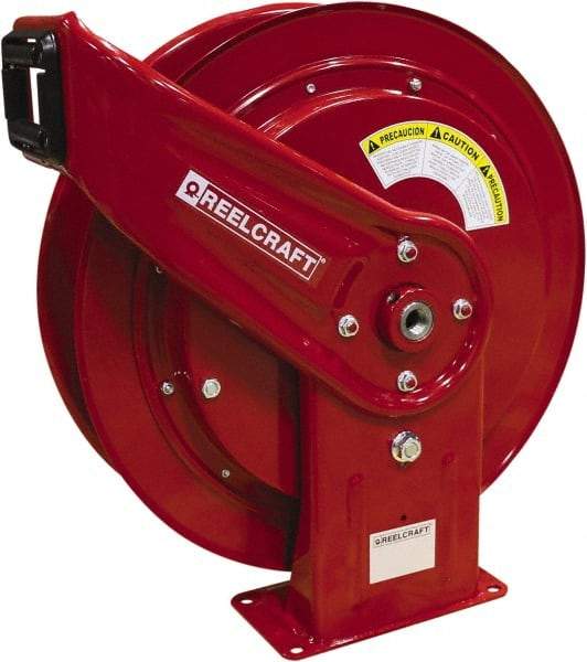 Reelcraft - 75' Spring Retractable Hose Reel - 5,000 psi, Hose Not Included - USA Tool & Supply