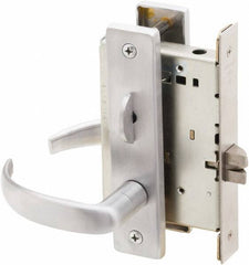 Schlage - Entrance Lever Lockset for 1-3/4" Thick Doors - Exact Industrial Supply