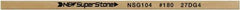 Value Collection - Flat Ceramic Finishing Stick - 100mm Long x 0.5mm Wide x 10mm Thick, 180 Grit - USA Tool & Supply