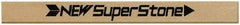 Value Collection - Flat Ceramic Finishing Stick - 40mm Long x 1mm Wide x 6mm Thick, 180 Grit - USA Tool & Supply