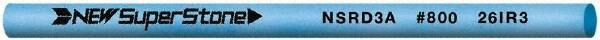 Value Collection - Round Ceramic Finishing Stick - 100mm Long x 2.35mm Wide, 800 Grit - USA Tool & Supply