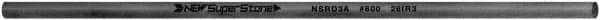 Value Collection - Round Ceramic Finishing Stick - 100mm Long x 3.175mm Wide, 600 Grit - USA Tool & Supply