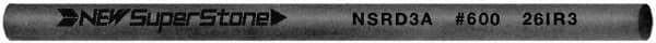 Value Collection - Round Ceramic Finishing Stick - 100mm Long x 2.35mm Wide, 600 Grit - USA Tool & Supply