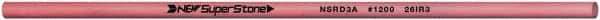 Value Collection - Round Ceramic Finishing Stick - 100mm Long x 3.175mm Wide, 1,200 Grit - USA Tool & Supply