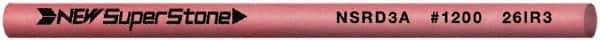 Value Collection - Round Ceramic Finishing Stick - 50mm Long x 3mm Wide, 1,200 Grit - USA Tool & Supply