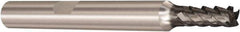 Seco - 3mm, 4 Flute, Single End, Solid Carbide, Corner Chamfer End Mill - 57mm OAL, 48° Helix, Right Hand Flute, 7mm LOC, Right Hand Cut - USA Tool & Supply