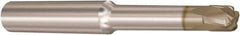 Seco - 1.5mm, 4 Flute, Single End, Solid Carbide, 0.75mm Corner Radius End Mill - 50mm OAL, 10° Helix, Right Hand Flute, 0.75mm LOC, Right Hand Cut, - USA Tool & Supply