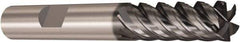 Seco - 20mm, 5 Flute, Single End, Solid Carbide, Corner Chamfer End Mill - 114mm OAL, 48° Helix, Right Hand Flute, 50mm LOC, Right Hand Cut - USA Tool & Supply