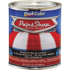 Dupli-Color - Performance Red Automotive Topcoat - 1 Qt Can - USA Tool & Supply