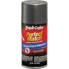 Dupli-Color - Graphite Gray Automotive Topcoat - 8 oz Aerosol Can - USA Tool & Supply