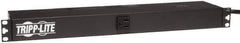 Tripp-Lite - 13 Outlets, 120 VAC15 Amps, 15' Cord, Power Outlet Strip - Rack Mount, 5-15R NEMA Configuration, 19" Strip - USA Tool & Supply