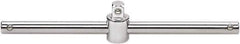 GearWrench - 3/4" Drive Sliding T-Socket Handle - 18" OAL, Chrome Finish - USA Tool & Supply