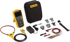 Fluke - 279FC/IFLEX, CAT IV, CAT III, 1,000 VAC/VDC, Digital True RMS Auto Ranging Manual Ranging Thermal Imaging Multimeter - 50 mOhm, Measures Voltage, Capacitance, Current, Frequency, Resistance, Temperature (IR) - USA Tool & Supply