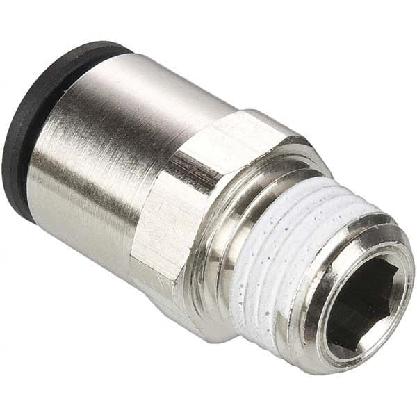 Legris - Metal Push-To-Connect Tube Fittings Type: Male Connector Tube Outside Diameter (mm): 16 - USA Tool & Supply