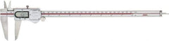 SPI - 0 to 300mm Range, 0.01mm Resolution, IP67 Electronic Caliper - Stainless Steel with 60mm Stainless Steel Jaws, 0.03mm Accuracy - USA Tool & Supply