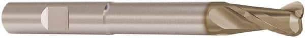 Seco - 12mm, 2 Flute, Single End, Solid Carbide, 0.5mm Corner Radius End Mill - 119mm OAL, 30° Helix, Right Hand Flute, 18mm LOC, Right Hand Cut, 72mm Extended Reach - USA Tool & Supply
