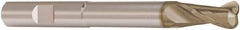 Seco - 16mm, 2 Flute, Single End, Solid Carbide, 0.5mm Corner Radius End Mill - 129mm OAL, 30° Helix, Right Hand Flute, 24mm LOC, Right Hand Cut, 79mm Extended Reach - USA Tool & Supply