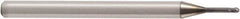 Seco - 20mm Diam, 60mm LOC, 4 Flute Solid Carbide Ball End Mill - NXT Finish, Single End, 125mm OAL, 20mm Shank Diam, Spiral Flute - USA Tool & Supply
