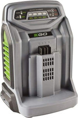 EGO Power Equipment - 6-3/4" Long x 8-1/4" Wide x 11" High Metal & Plastic Battery Charger - For EGO Batteries - USA Tool & Supply