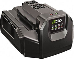 EGO Power Equipment - 8-1/4" Long x 6-1/2" Wide x 4-1/2" High Metal & Plastic Battery Charger - For EGO Batteries - USA Tool & Supply