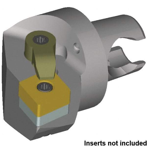 Kennametal - Left Hand Cut, 22mm Min Bore Diam, Size KM2532 Steel Modular Boring Cutting Unit Head - 30mm Max Bore Depth, Through Coolant, Compatible with CN..090308, CN..322 - USA Tool & Supply