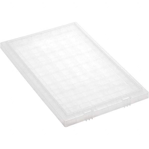 Quantum Storage - Tote & Storage Container Lids Color: Clear - USA Tool & Supply