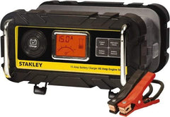 Stanley - 12 Volt Automatic Charger/Maintainer - 15 Amps, 40 Starter Amps - USA Tool & Supply