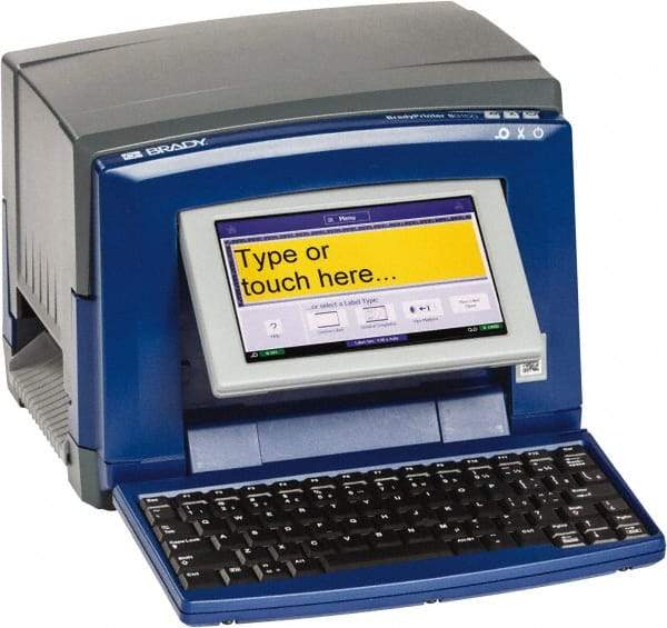 Brady - Desktop Label Printer - 300 DPI Resolution, 12" Wide x 10-1/4" Long - USA Tool & Supply