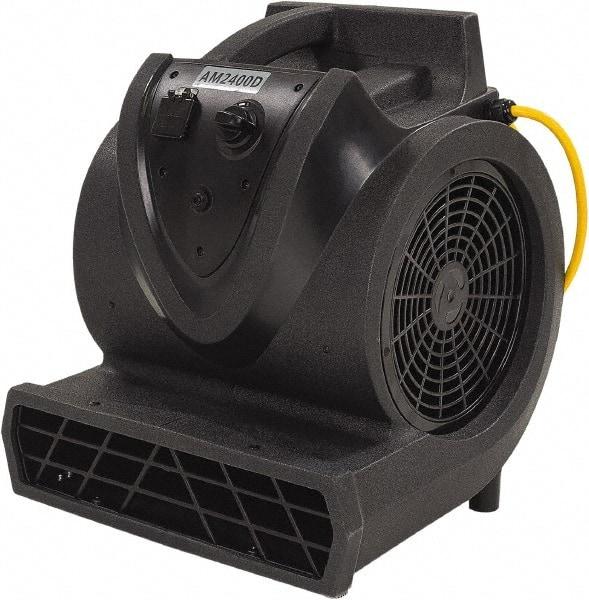 Clarke - Air Mover - 2,000, 2,200, 2,400 CFM Air Flow, 0.33 Peak hp - USA Tool & Supply