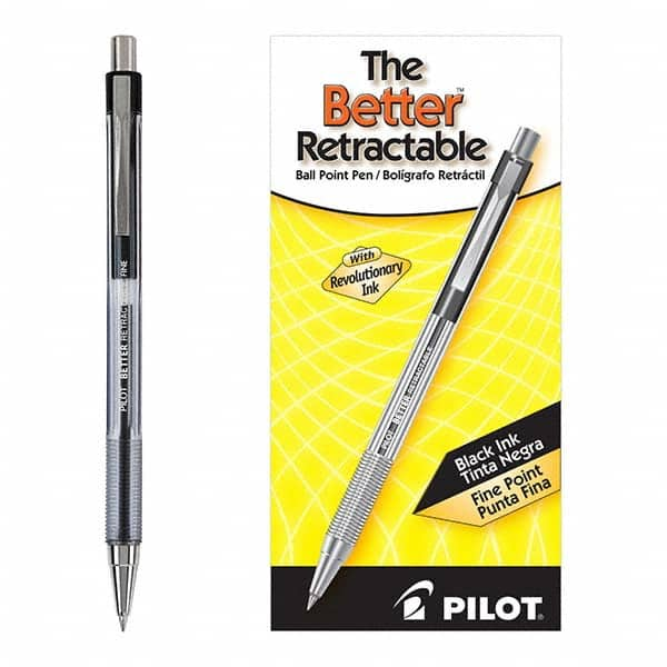 Pilot - Pens & Pencils Type: Ball Point Pen Color: Black - USA Tool & Supply