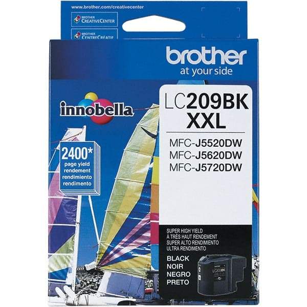 Brother - Black Ink Cartridge - Use with Brother MFC-J4320DW, J4420DW, J4620DW - USA Tool & Supply