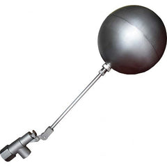 Control Devices - Float Valves Type: Mechanical Style: Angle Pattern-Single Seat - USA Tool & Supply