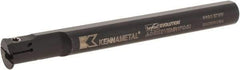 Kennametal - 5/8" Min Bore Diam, 125mm OAL, 1/2" Shank Diam, A-EVE Indexable Boring Bar - 1" Max Bore Depth, EG0160M1FP02 Insert - USA Tool & Supply