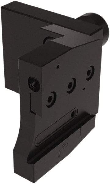 Seco - Tool Block Style 150.10-JETI, 25mm Blade Height, 134.5mm OAL, 78mm OAH, Indexable Cutoff Blade Tool Block - 30mm Shank Width, Through Coolant - USA Tool & Supply