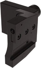 Seco - Tool Block Style 150.10-JETI, 25mm Blade Height, 134.5mm OAL, 78mm OAH, Indexable Cutoff Blade Tool Block - 30mm Shank Width, Through Coolant - USA Tool & Supply