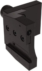 Seco - Tool Block Style 150.10-JETI, 25mm Blade Height, 134.5mm OAL, 78mm OAH, Indexable Cutoff Blade Tool Block - 30mm Shank Width, Through Coolant - USA Tool & Supply
