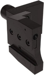 Seco - Tool Block Style 150.10-JETI, 20mm Blade Height, 140.5mm OAL, 74mm OAH, Indexable Cutoff Blade Tool Block - 30mm Shank Width, Through Coolant - USA Tool & Supply